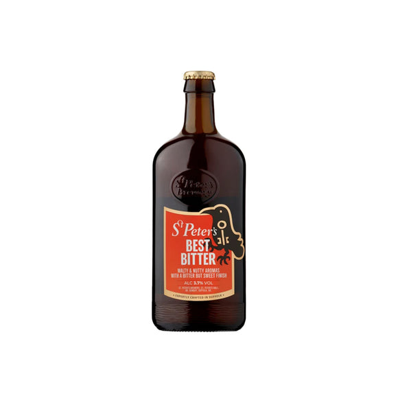 St. Peters Brewery – 3.7% ABV Best Bitter 500ml Glass Bottles