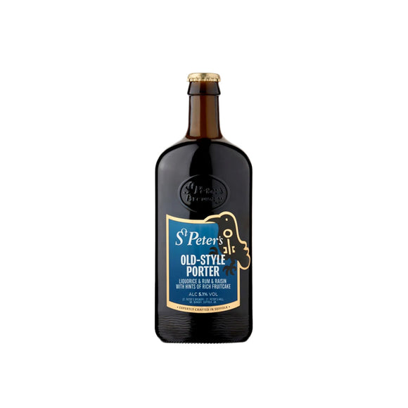 St. Peters Brewery – 5.1% ABV Old Style Porter 500ml Glass Bottles