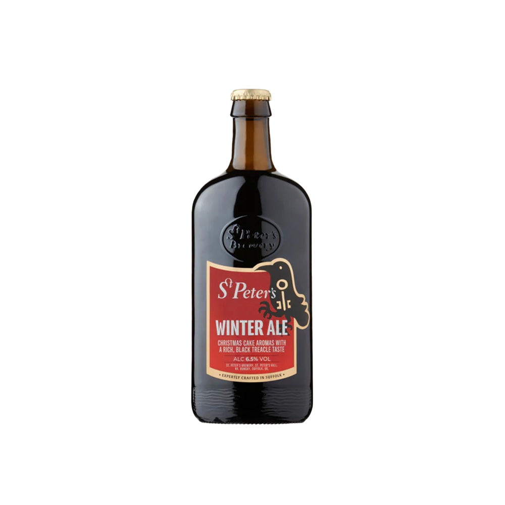 St. Peters Brewery – 6.5% ABV Winter Ale 500ml Glass Bottles