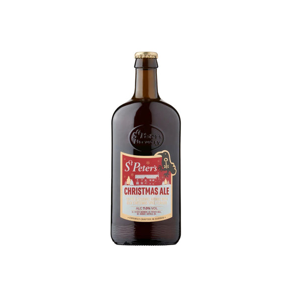 St. Peters Brewery – 7% ABV Christmas Ale 500ml Glass Bottles