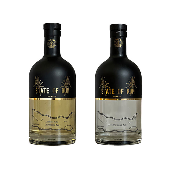 State of Rum | Banana Cake + Chai | 70cl Each | 47% ABV