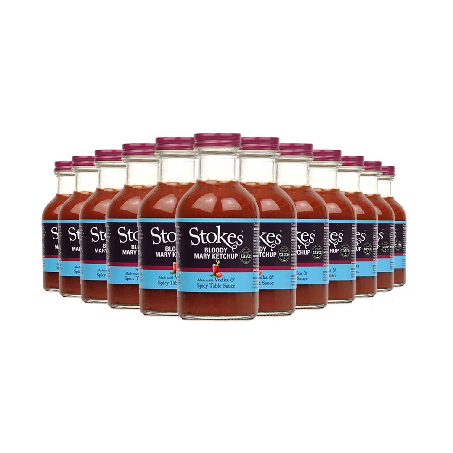 Stokes Bloody Mary Tomato Ketchup Chase Vodka 300g
