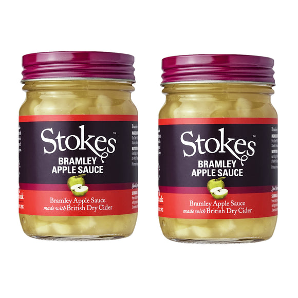 Stokes Bramley Apple Sauce with Cider 240g