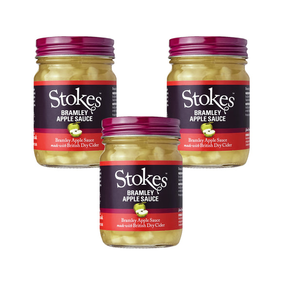 Stokes Bramley Apple Sauce with Cider 240g