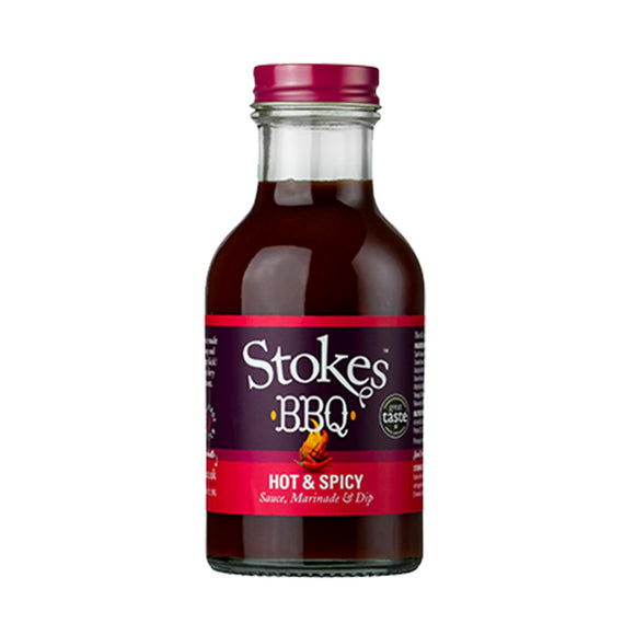 Stokes Hot & Spicy BBQ Sauce 315g