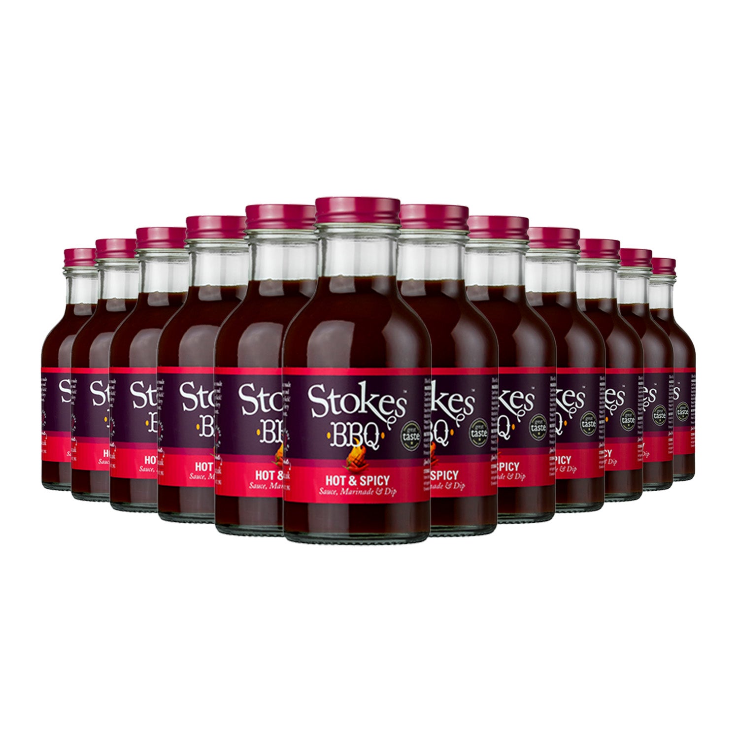 Stokes Hot & Spicy BBQ Sauce 315g
