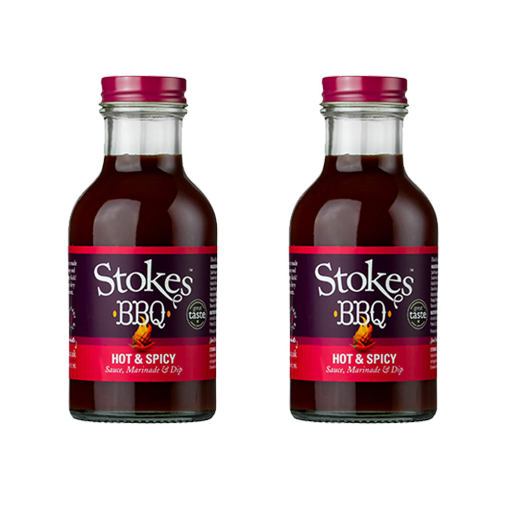 Stokes Hot & Spicy BBQ Sauce 315g