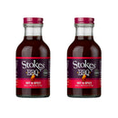 Stokes Hot & Spicy BBQ Sauce 315g-2