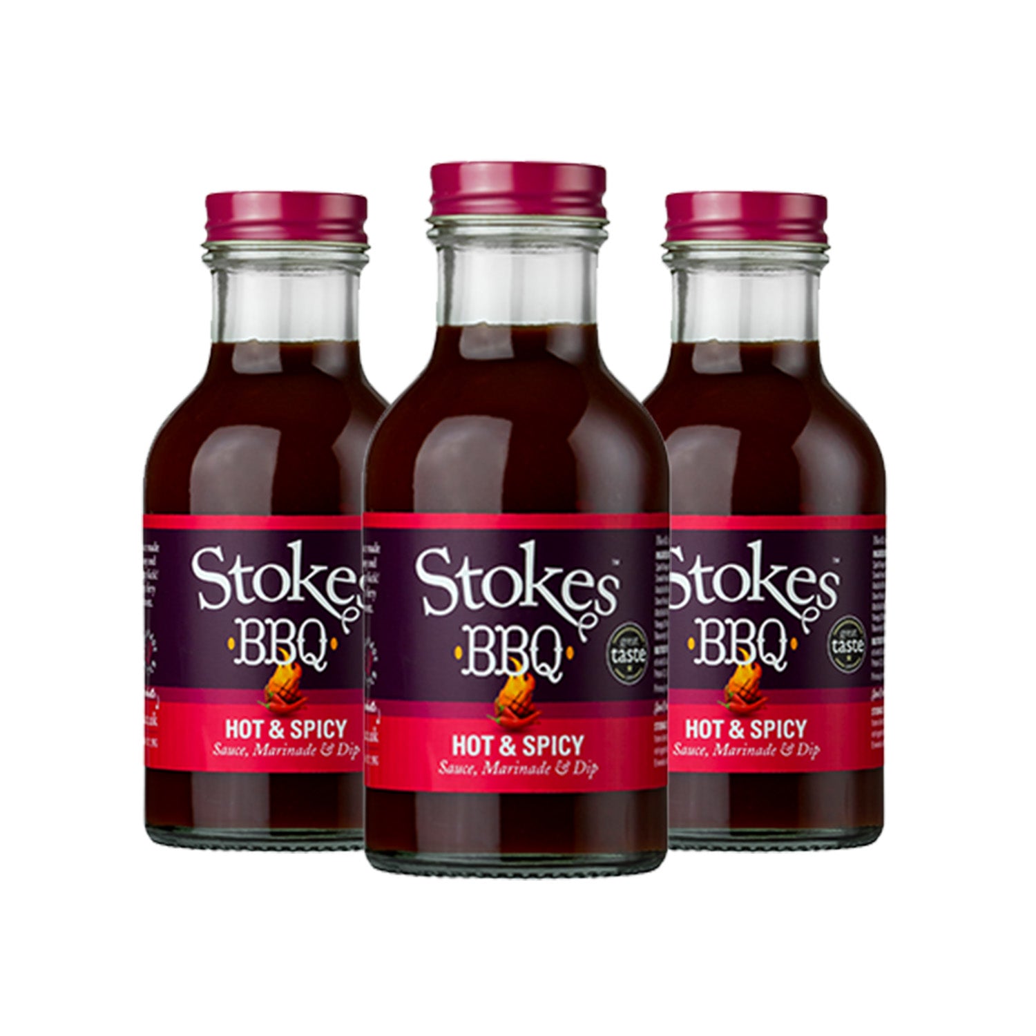 Stokes Hot & Spicy BBQ Sauce 315g