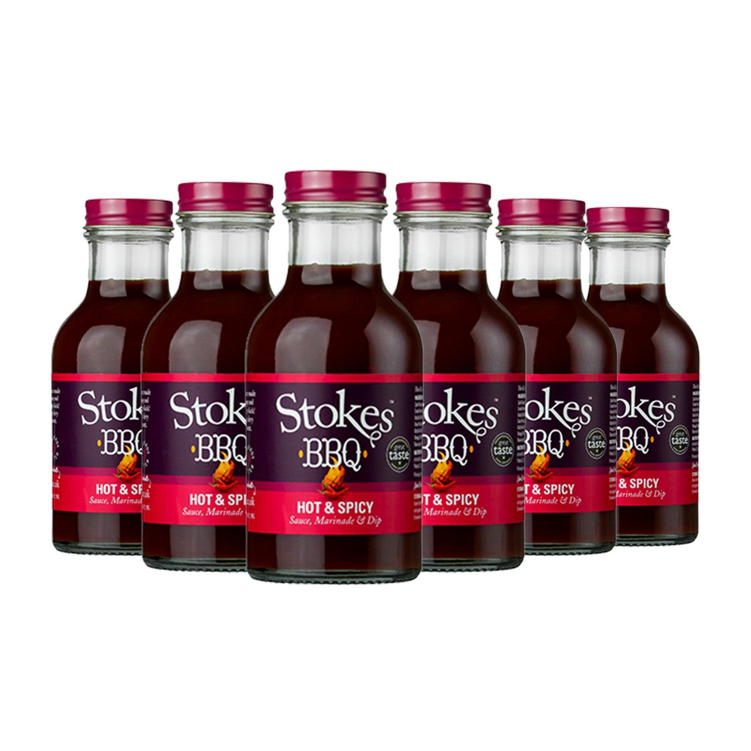 Stokes Hot & Spicy BBQ Sauce 315g
