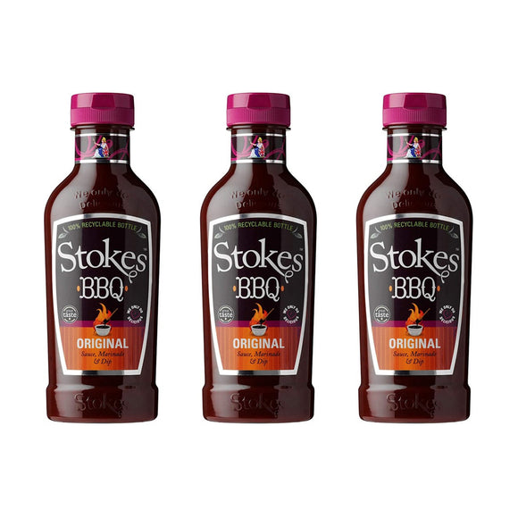 Stokes Original BBQ Sauce in Squeezy Bottle 510g