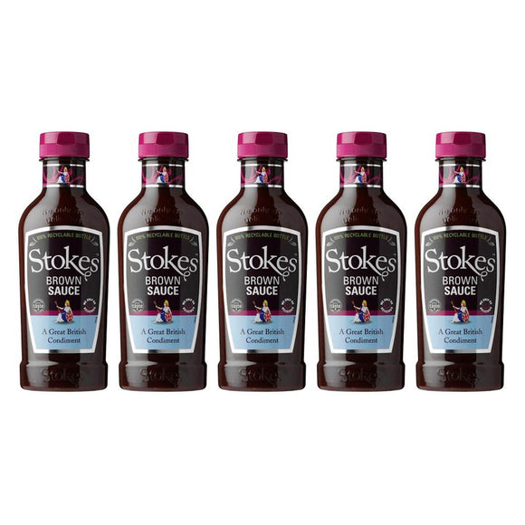 Stokes Real Brown Sauce in Squeezy Bottle 505g