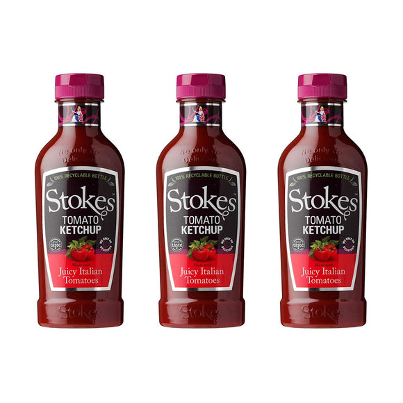 Stokes Real Tomato Ketchup in Squeezy Bottle 485g