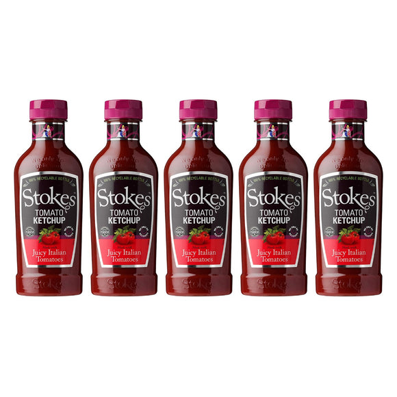 Stokes Real Tomato Ketchup in Squeezy Bottle 485g