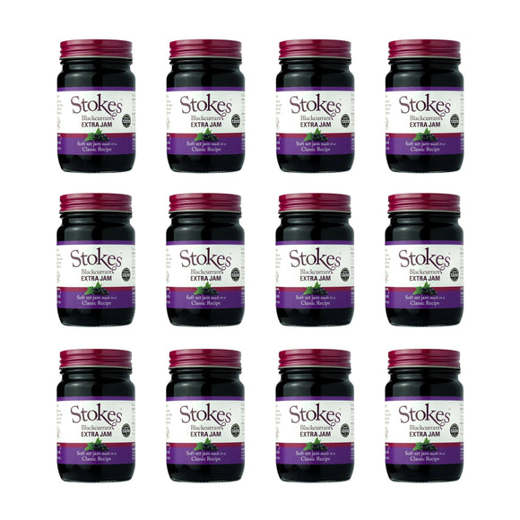 Stokes Blackcurrant Extra Jam 340g