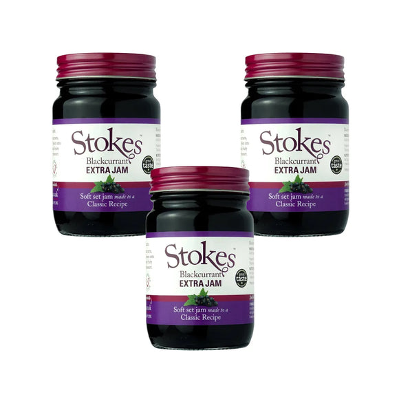 Stokes Blackcurrant Extra Jam 340g