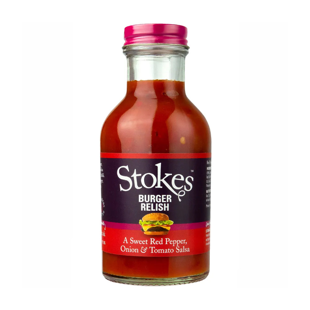 Stokes Burger Relish 295g | Twelve Green Bottles Wine