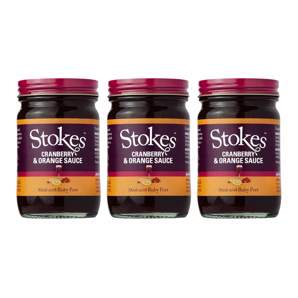 Stokes Cranberry & Orange Sauce 215g