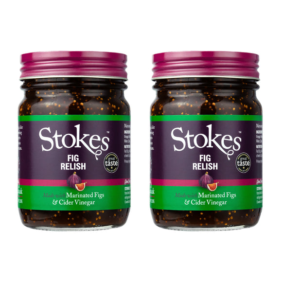 Stokes Fig Relish 250g