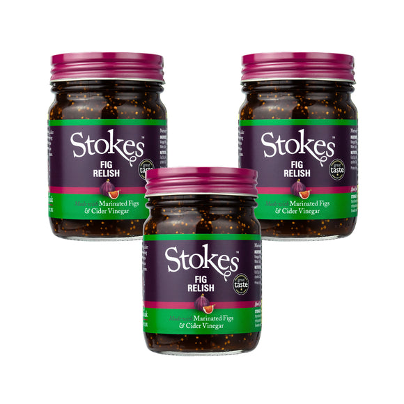 Stokes Fig Relish 250g