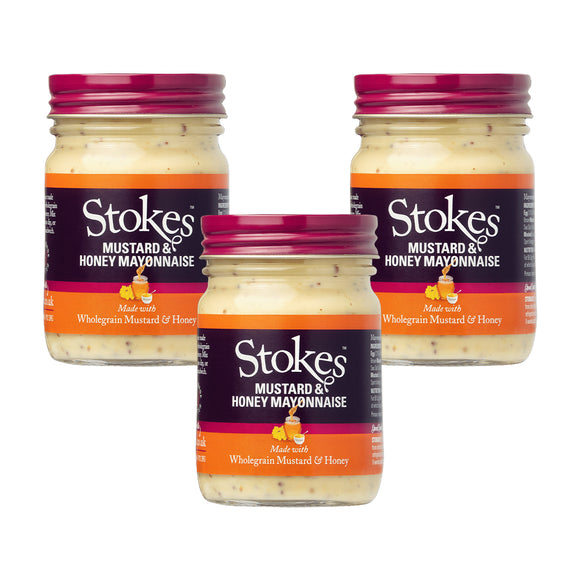 Stokes Mustard & Honey Mayonnaise 215g