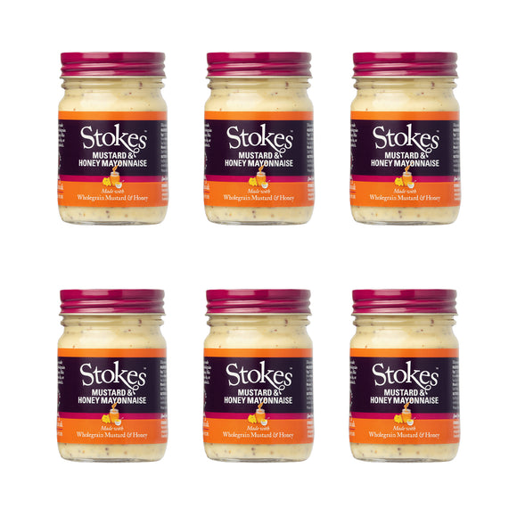 Stokes Mustard & Honey Mayonnaise 215g
