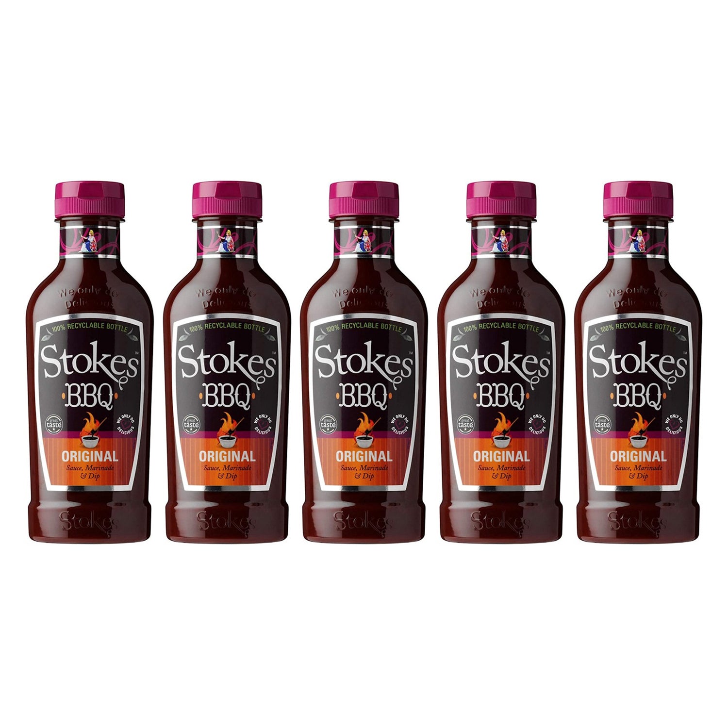 Stokes Original BBQ Sauce in Squeezy Bottle 510g