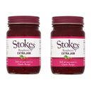 Stokes Raspberry Extra Jam 340g-2