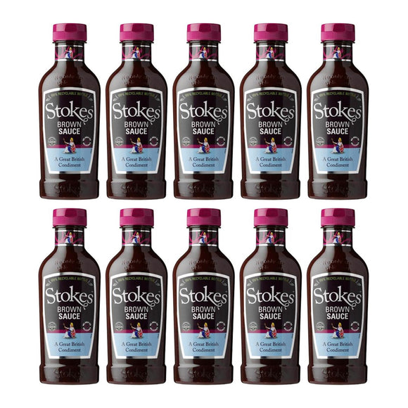 Stokes Real Brown Sauce in Squeezy Bottle 505g