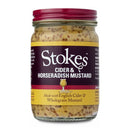 Stokes Cider & Horseradish Wholegrain Mustard 185g-1