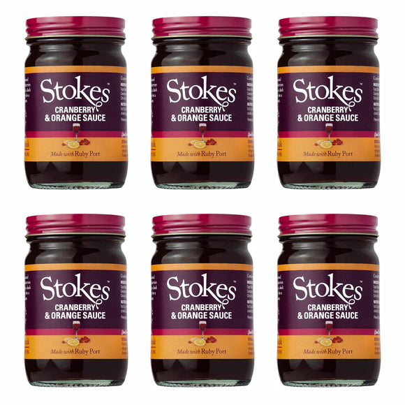 Stokes Cranberry & Orange Sauce 215g