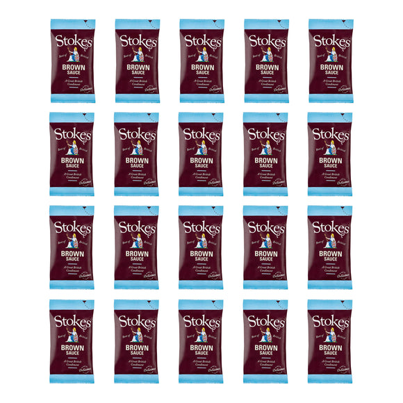 Stokes Real Brown Sauce Sachet 32g