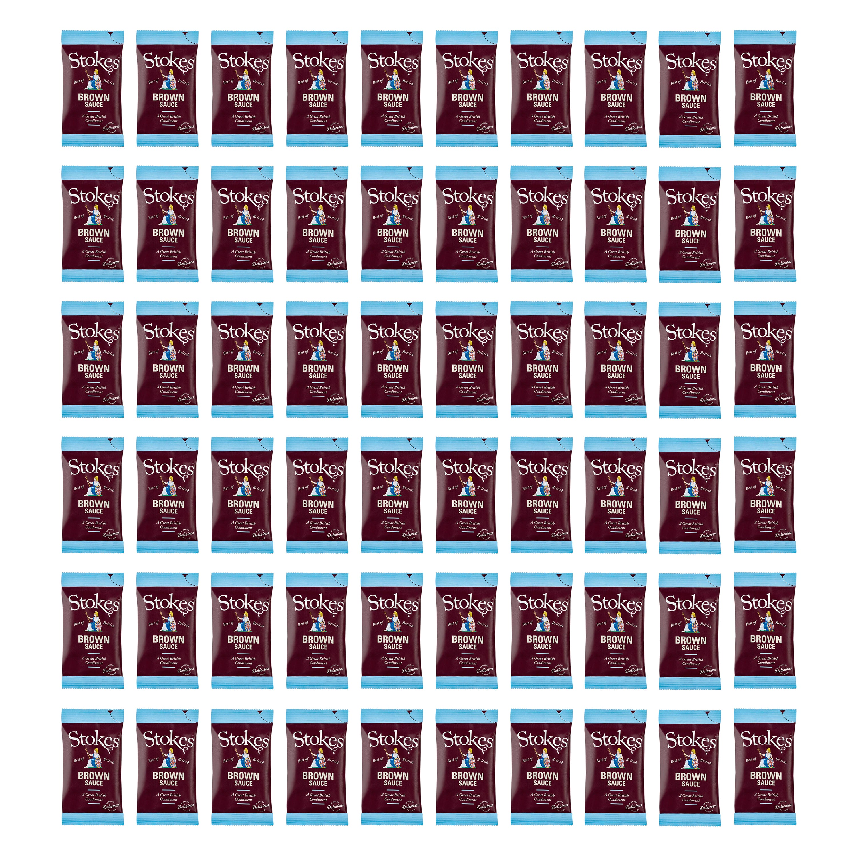 Stokes Real Brown Sauce Sachet 32g