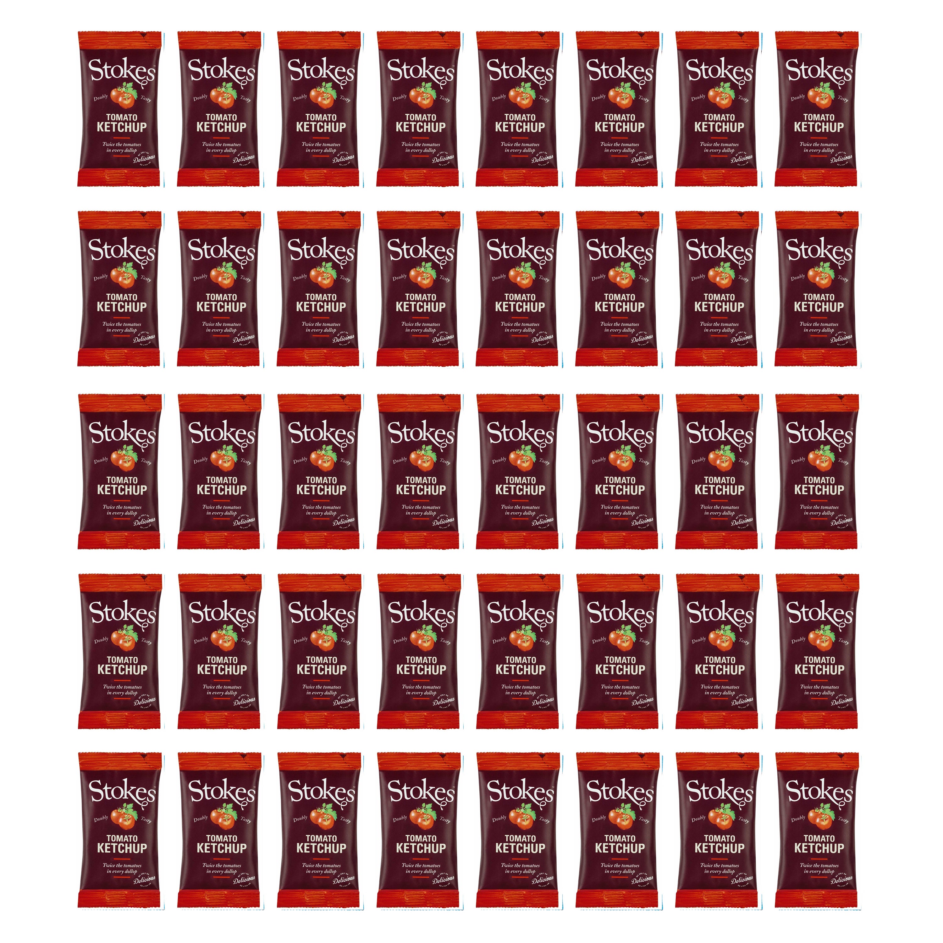 Stokes Real Tomato Ketchup Sachet 40g