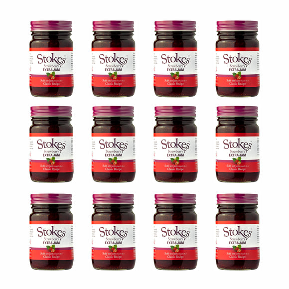 Stokes Strawberry Extra Jam 340g