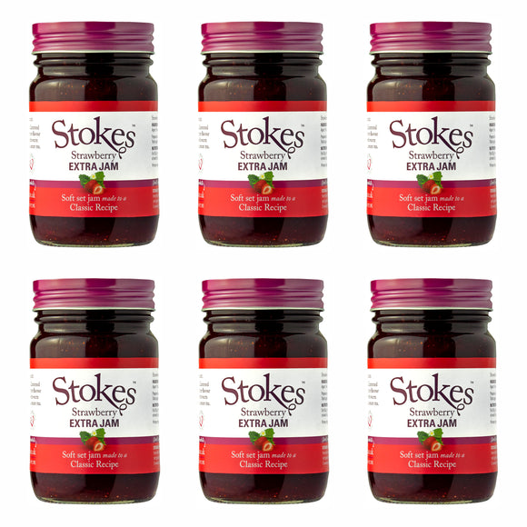 Stokes Strawberry Extra Jam 340g