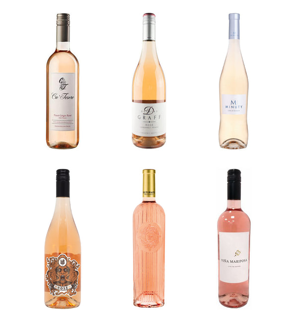Summer Bliss Rosé Wine Selection