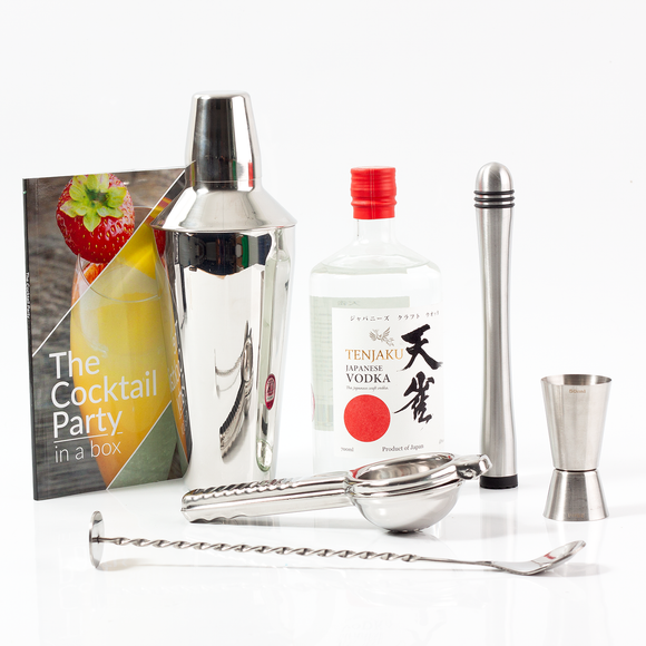 Twelve Green Bottle Cocktail Making Gift Set