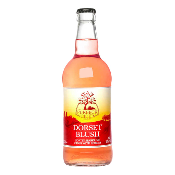 The Purbeck Cider Company – Dorset Blush 4% Sweet Cider 500ml