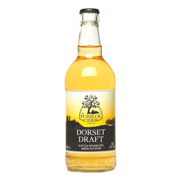 The Purbeck Cider Company – Dorset Draft 5% Medium Cider 500ml