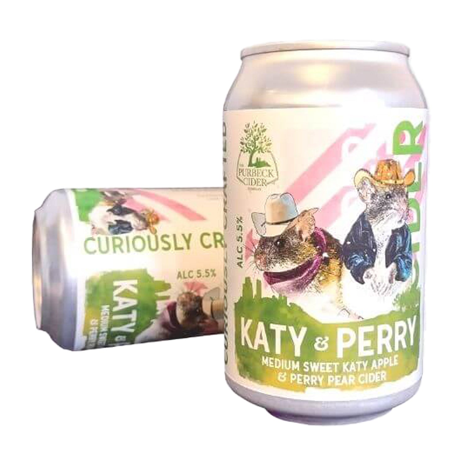 The Purbeck Cider Company – Katy & Perry 330ml Craft Cider Cans