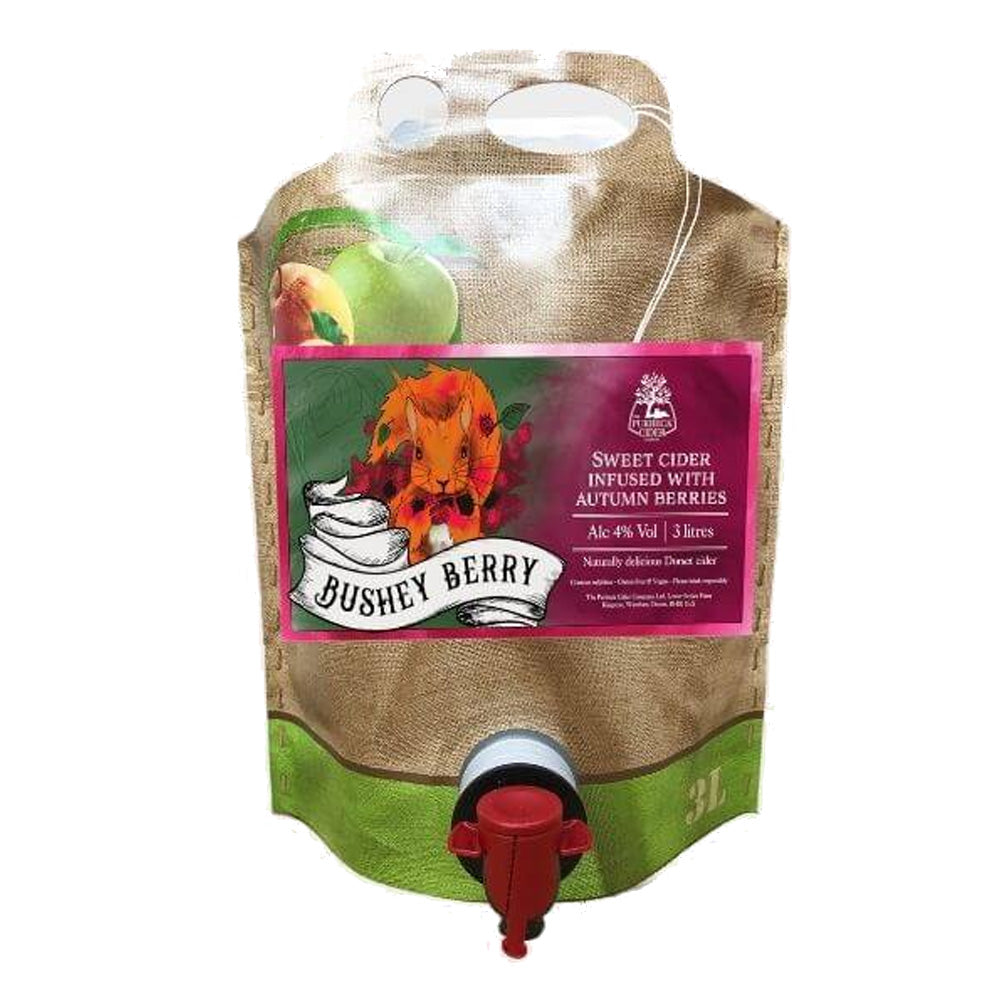 The Purbeck Cider Company – Bushey Berry Autumn Cider Pouch 3 Litre