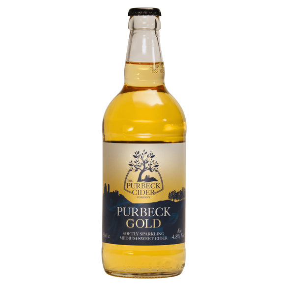 The Purbeck Cider Company – Purbeck Gold Cider 4.8% ABV 500ml