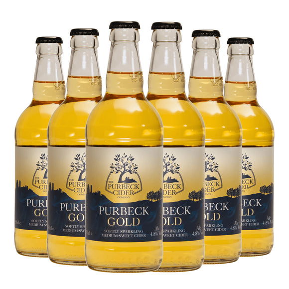 The Purbeck Cider Company – Purbeck Gold Cider 4.8% ABV 500ml