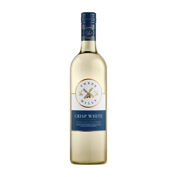 Three Mills 8% ABV Premium Reserve British Made Crisp White Wine 75cl