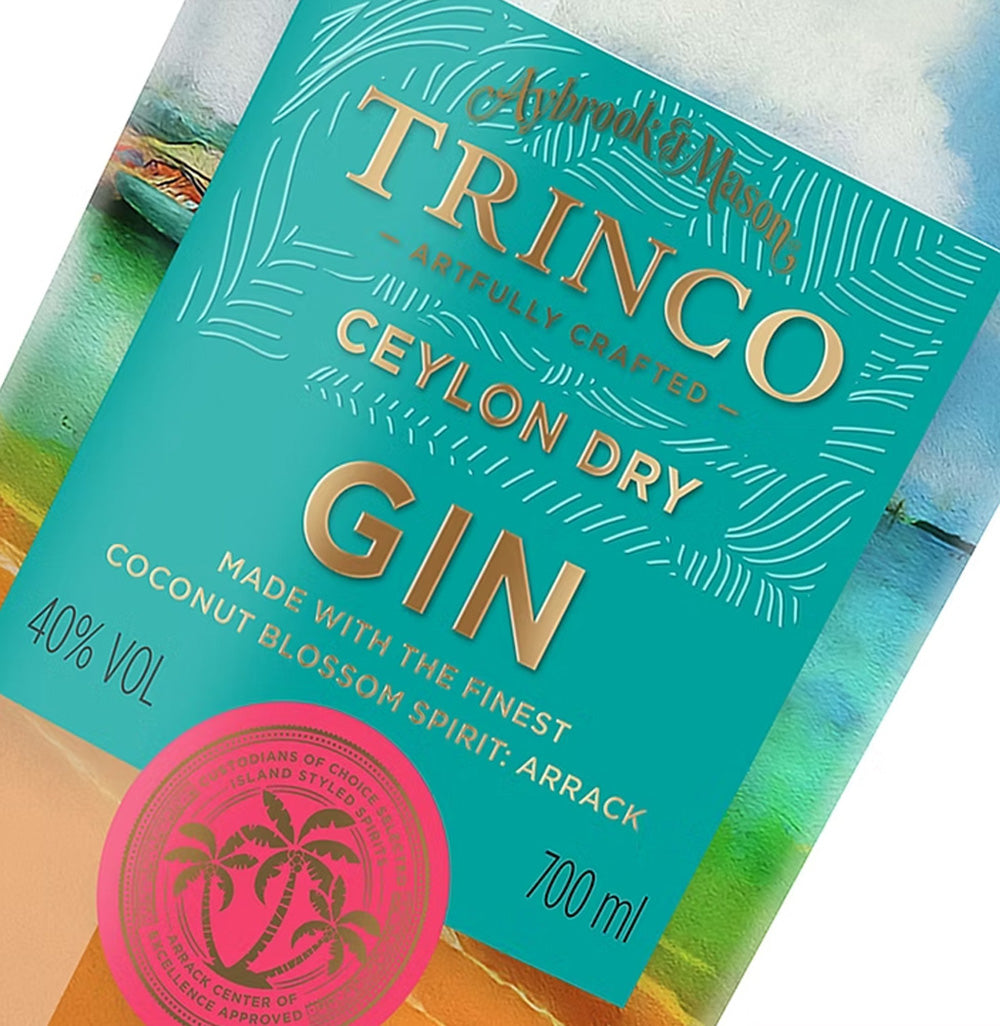 Aybrook & Mason Trinco Ceylon Dry 40% ABV Gin 700ml