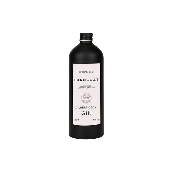 Turncoat Distillery Albert Dock Gin 50cl in Reusable Aluminium Bottle - 40% ABV | Made in Liverpool | Handcrafted Spirits From Us To You