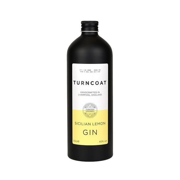 Turncoat Distillery Sicilian Lemon Gin 50cl