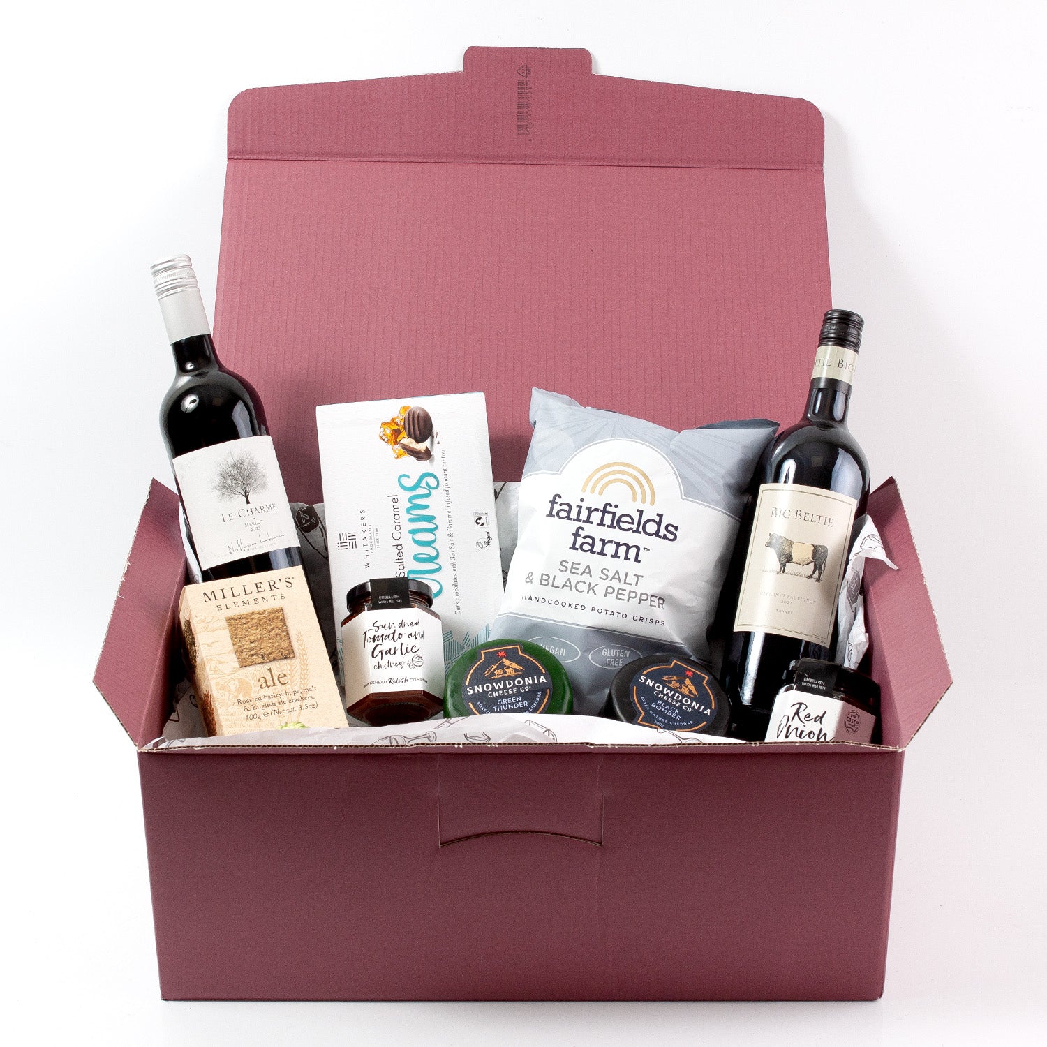 Large Wine, Cheese & Chocolate Hamper