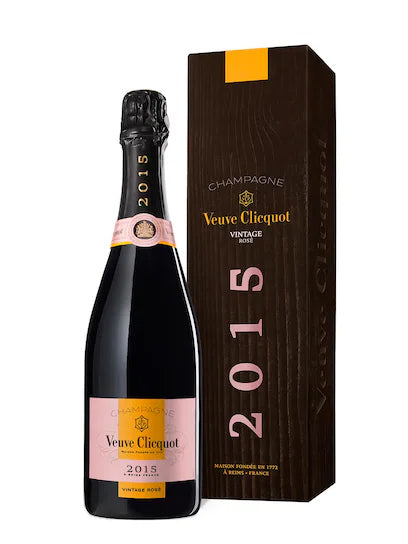 Veuve Cliquot Vintage Rosé Champagne in Gift Box 75cl
